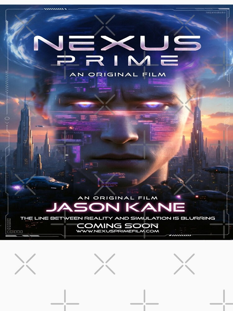 NEXUS PRIME – Futuristic AI Sci-Fi Movie Poster | Cyberpunk Dystopian Film Art by Sushikidsntod
