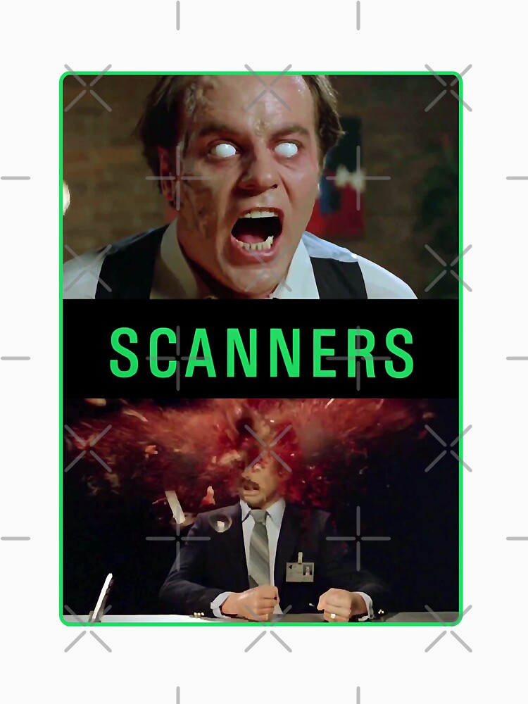 Scanners ironside Revok Vale David Crone Halloween Horror movie scifi film by ScannersTuyenHo