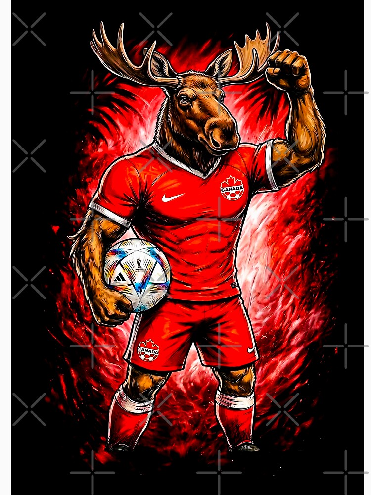 Canada Mascot World Cup 2026 Football Power by Not Hugo