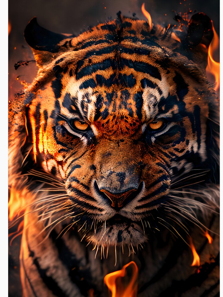 Fire Tiger by EzraRogers