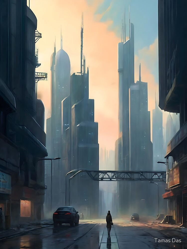 Dystopian City by Tamas Das