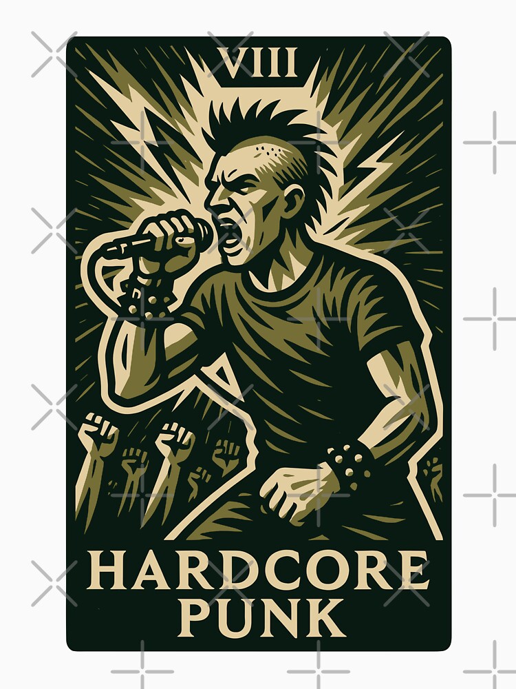 Hardcore Punk (Card VIII) by BRU Design