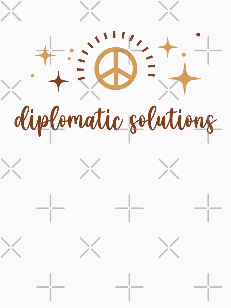 Diplomatic Solutions Peace Building Positive Sentence by FemiBiutti