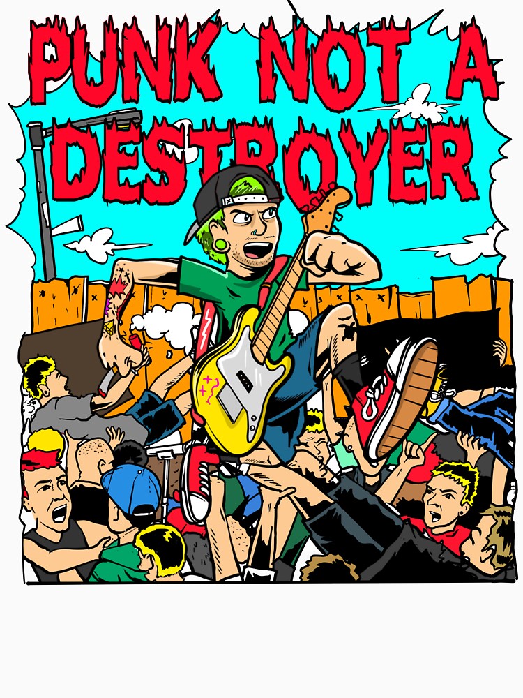 Punk Not Distroyer by sanwr