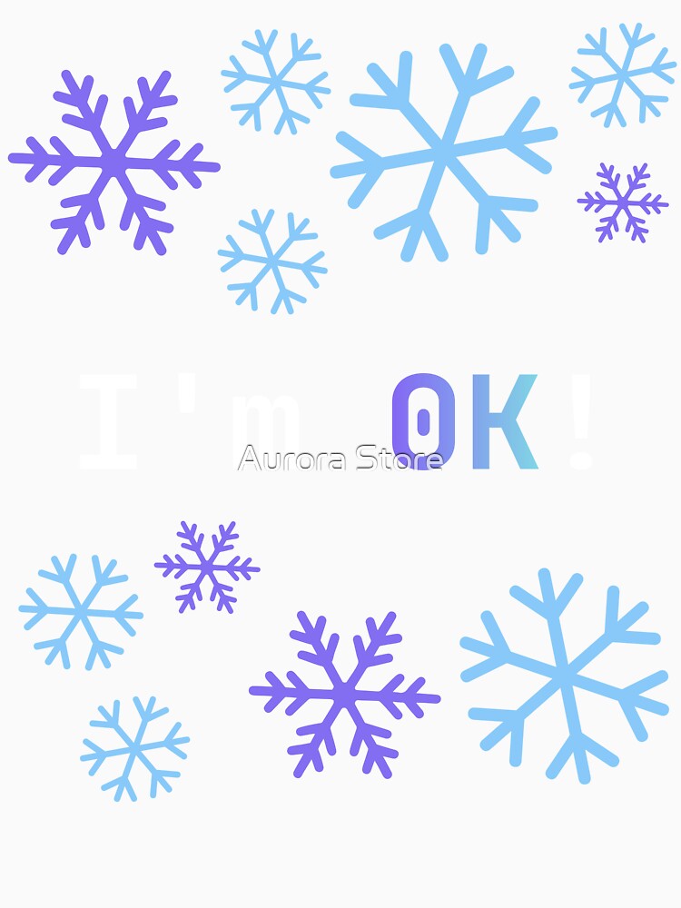 I'm Absolutely 0K | Absolute Zero Physics Humor | Entropy Black Edition by Aurora Store