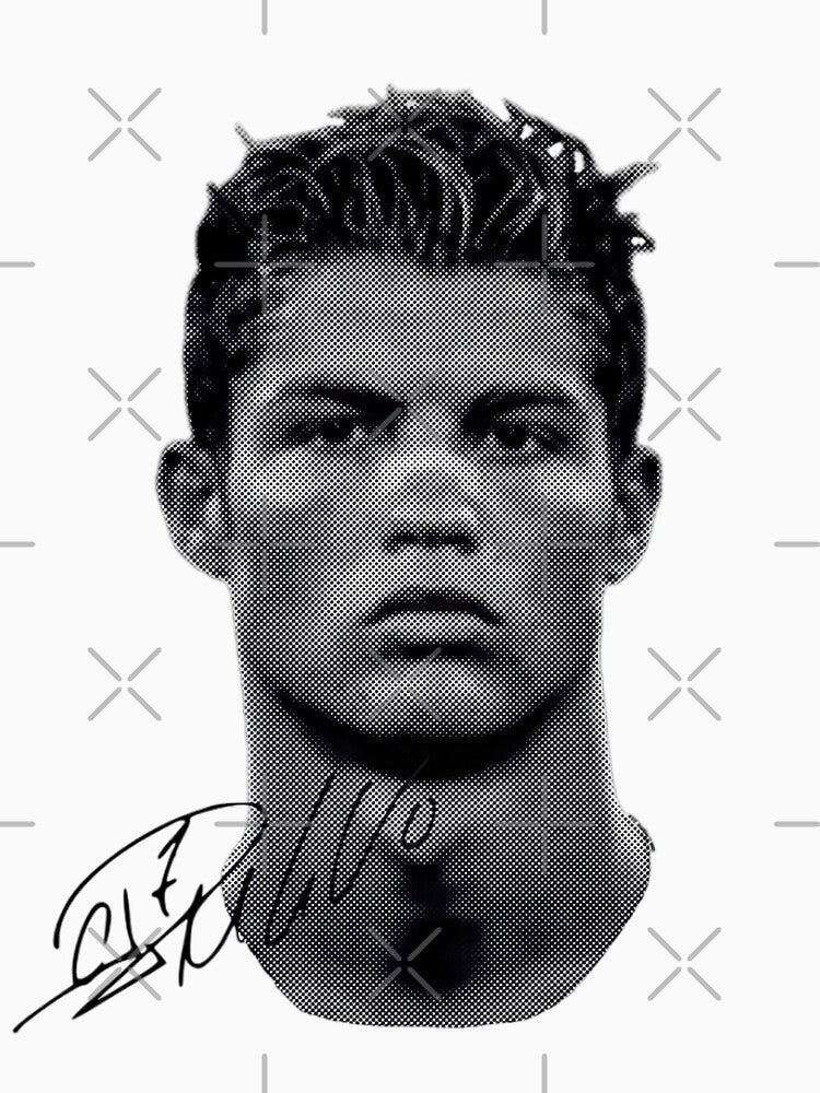 Cristiano Ronaldo Vintage Tshirt by mj1412
