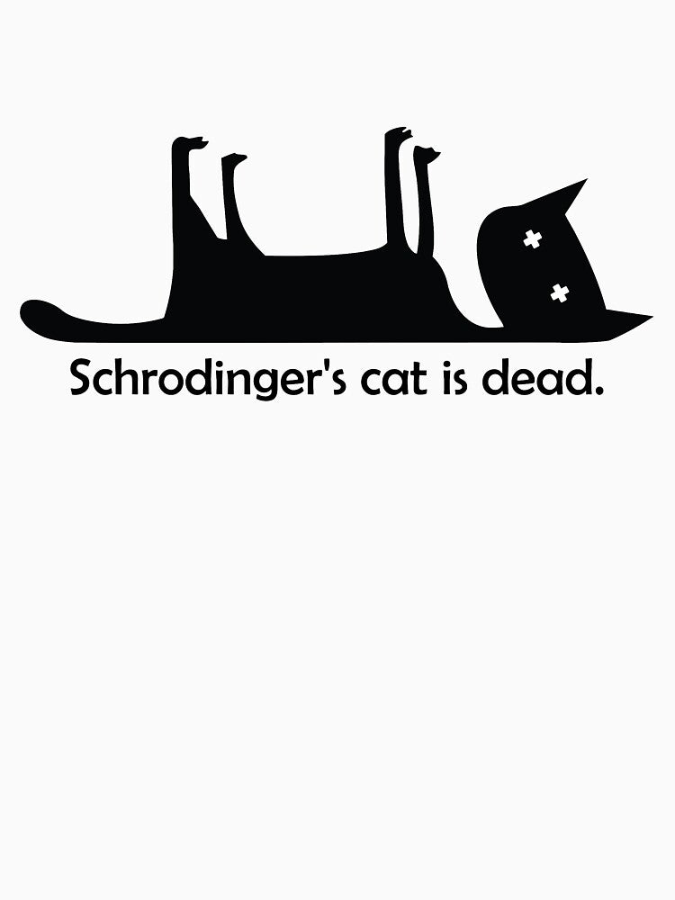 Schrodinger's cat is dead by ramib