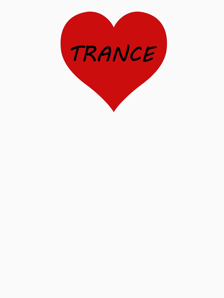 Trance Music Love Heart by SpotterArt
