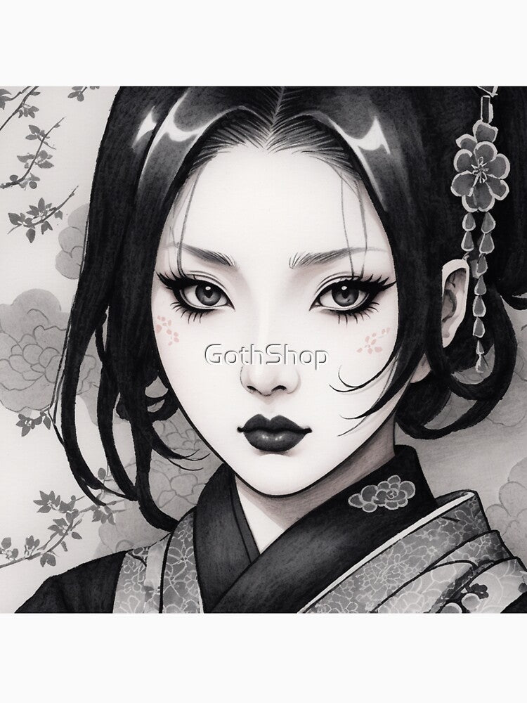Japanese Goth Girl 5 by GothShop