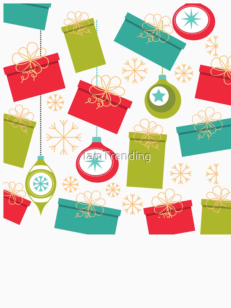 1980s Retro Vintage Christmas Ornaments by IamTrending