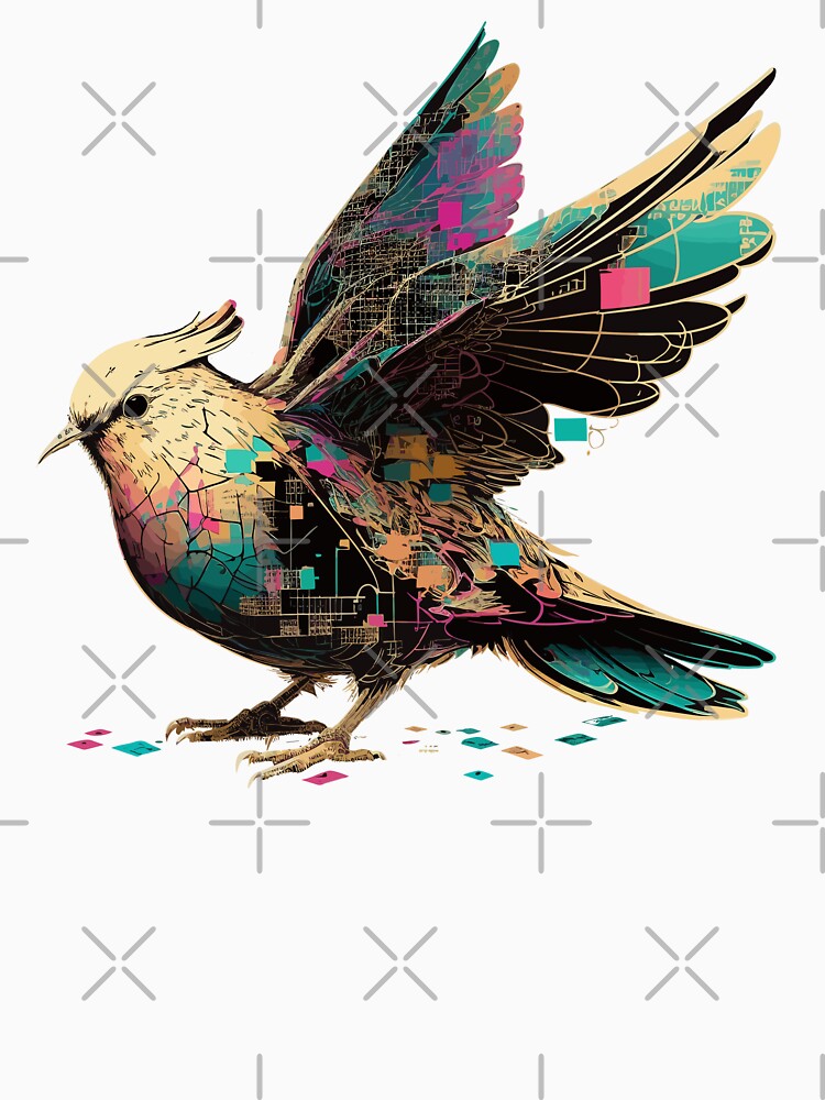 Digital Dove by ChasmicArt