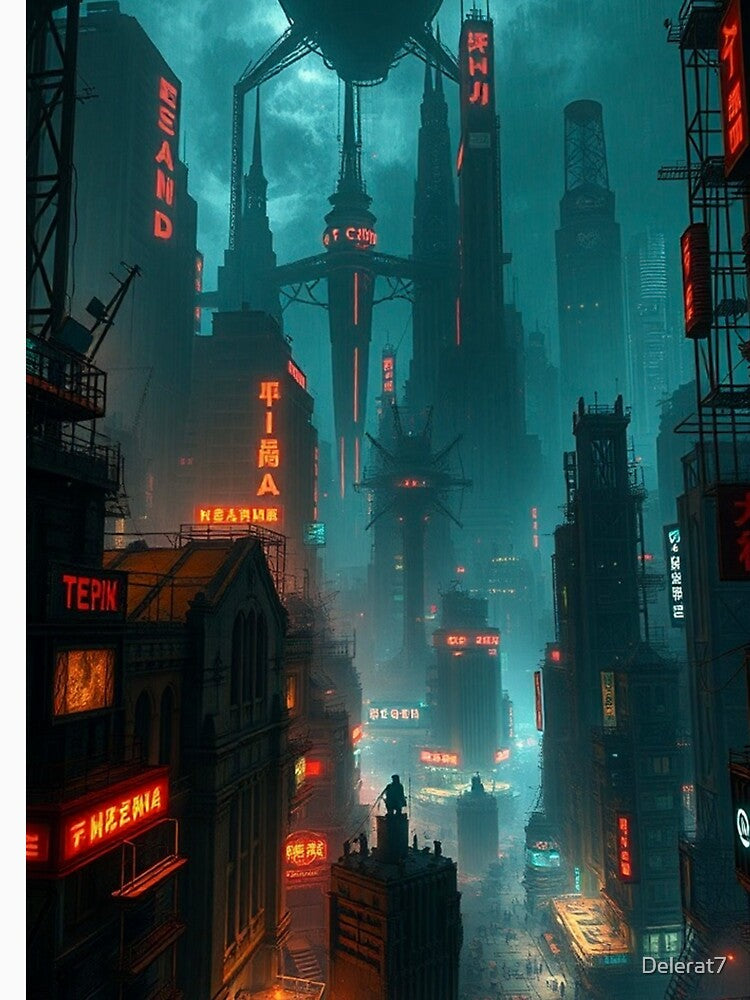 Dark Futurism - Sci Fi Art concept by Delerat7