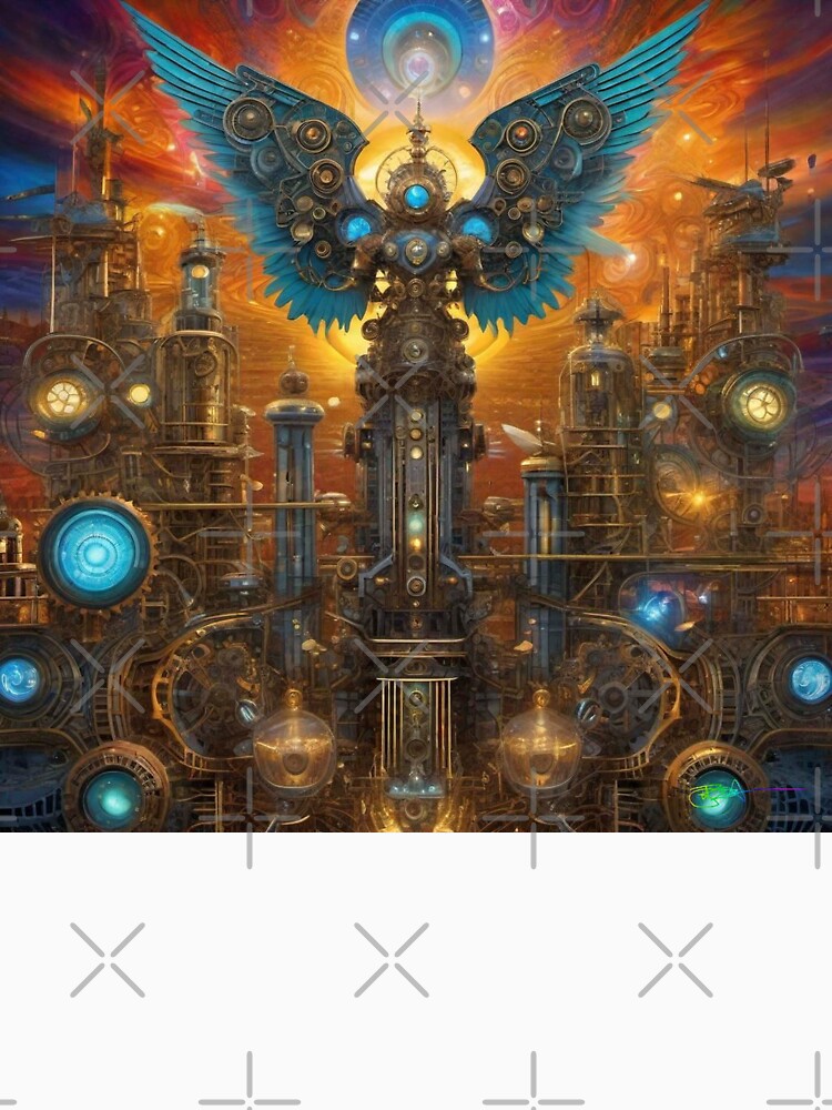 Surreal Angels of The Apocalypse 7 - Steampunk Visions by Benito Del Ray