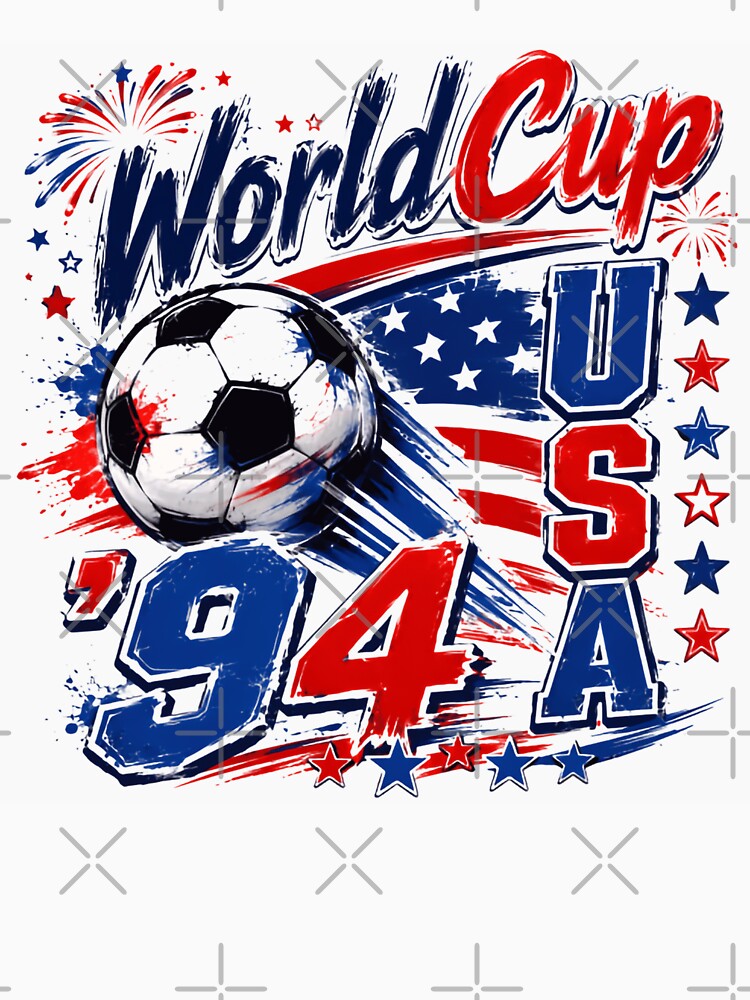 World Cup USA '94 Soccer Fan American Supporter Football by HumansStuck12