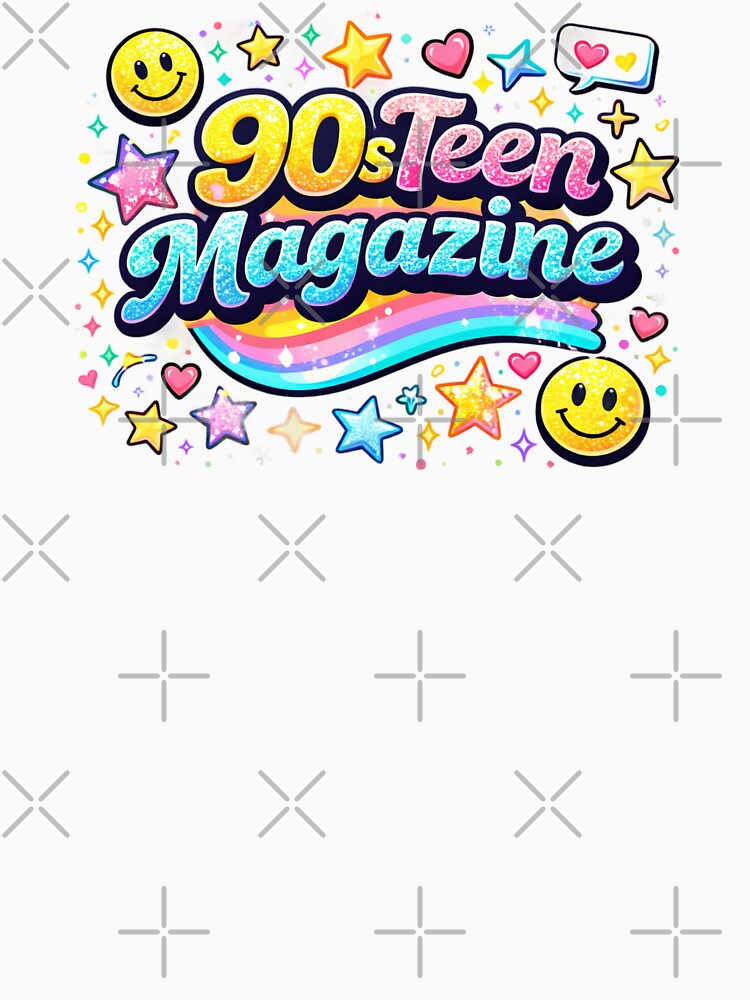 90s Teen Magazine Shirt – Retro Pop Culture Nostalgia Tee | Vintage 90s Girl Aesthetic Fashion by MEMORY-LN-Tees