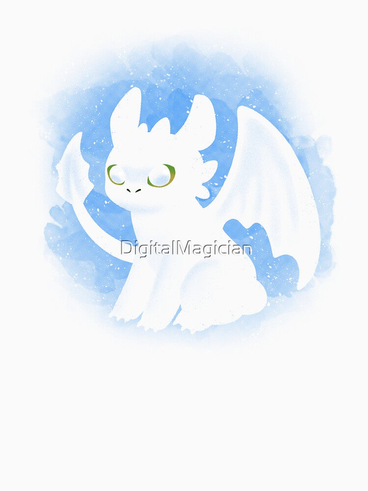 Toothless Night Fury Cute Dragon by DigitalMagician