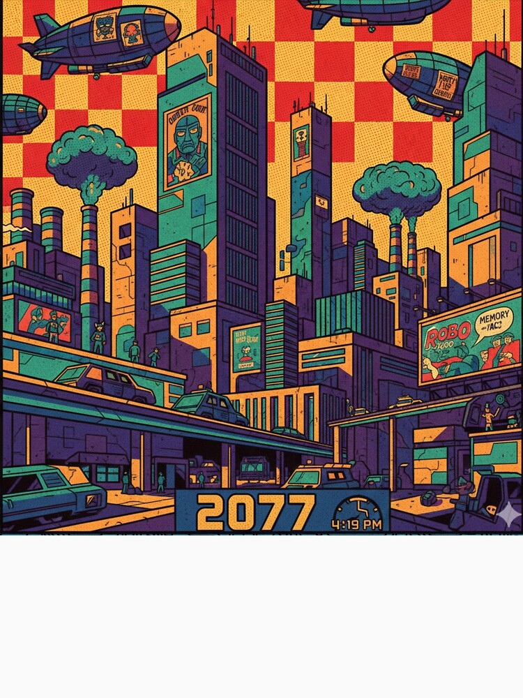 Cartoon Dystopia 2077 by tokixwawrtooth