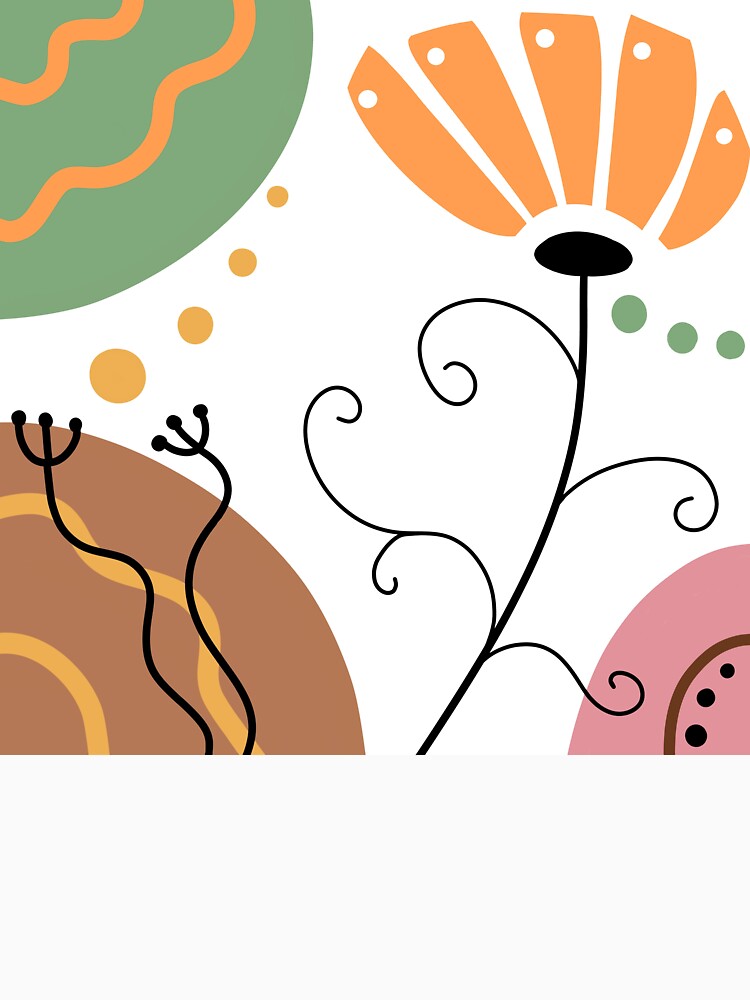 Whimsical Earthy Boho Minimalism by Sartoris Art
