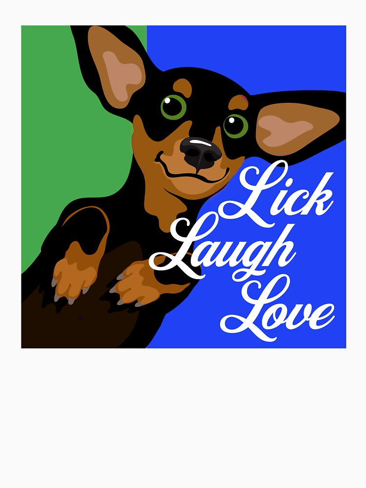 Lick Laugh Love Dog Design by 2GoodDoggos