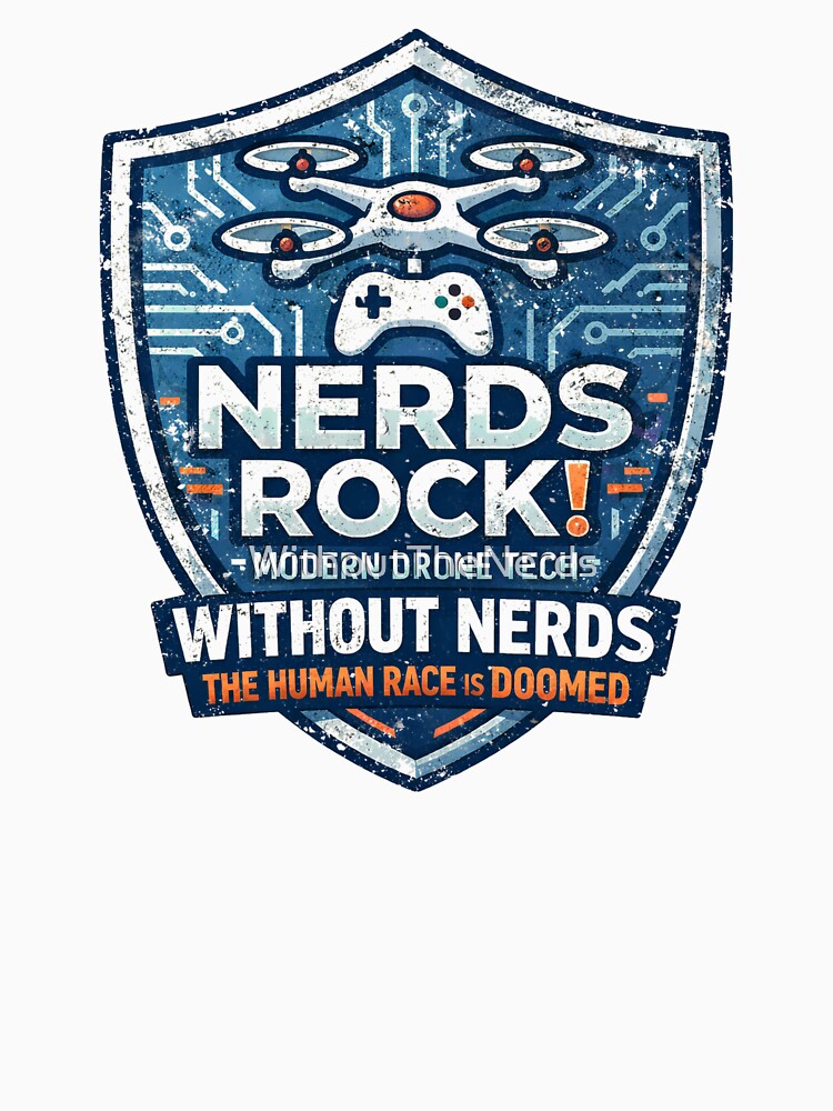 Nerds Rock Modern Drone Tech Without Nerds The Human Race is DOOMED Distressed by WithoutTheNerds