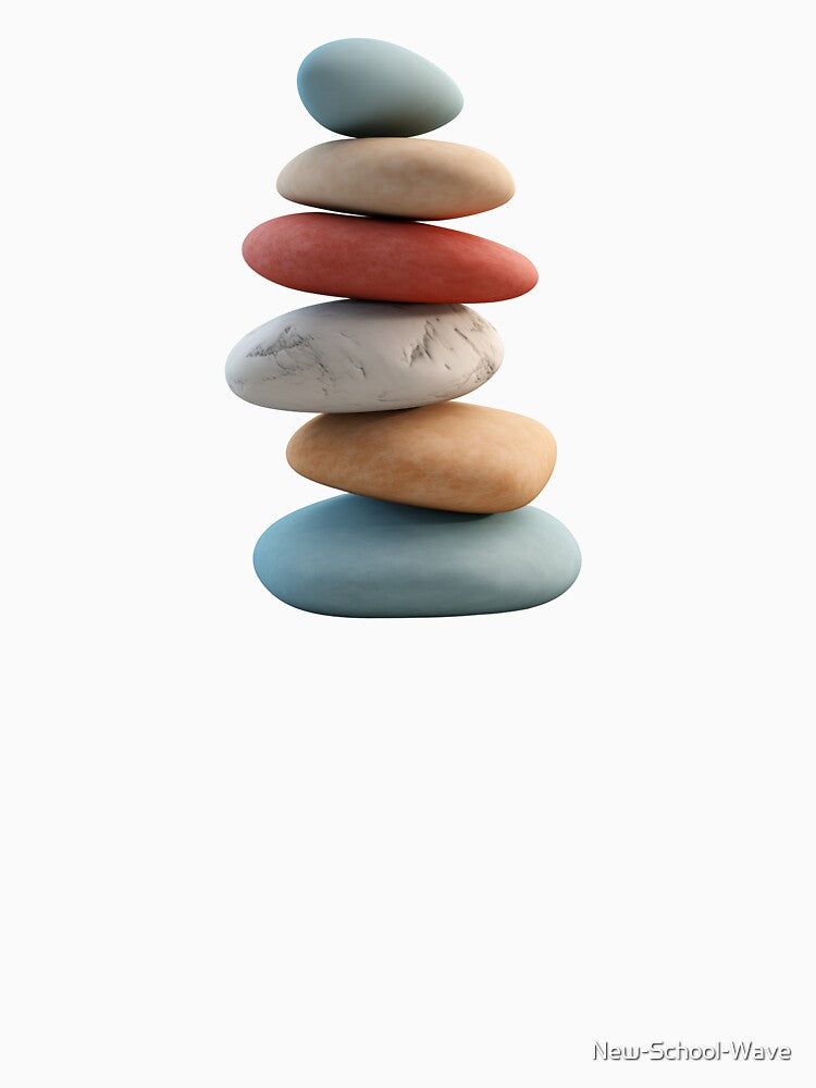 Balanced Smooth Stone Stack by New-School-Wave