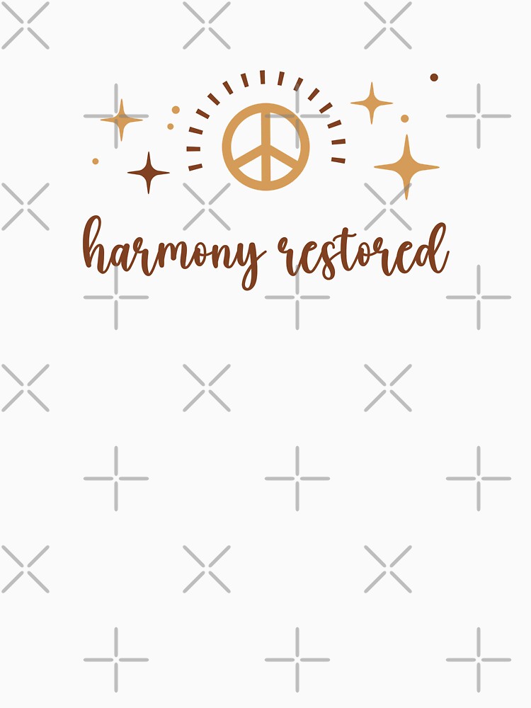Harmony Restored Peace Building Positive Sentence by FemiBiutti