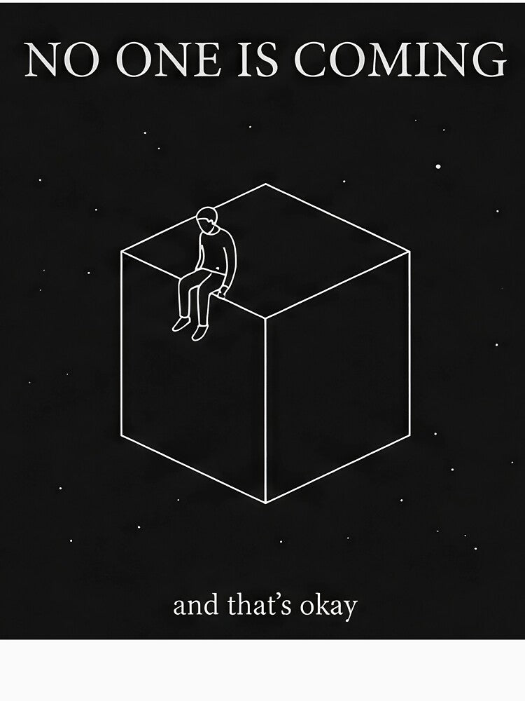 No One Is Coming Aesthetic Design by apex.vibe