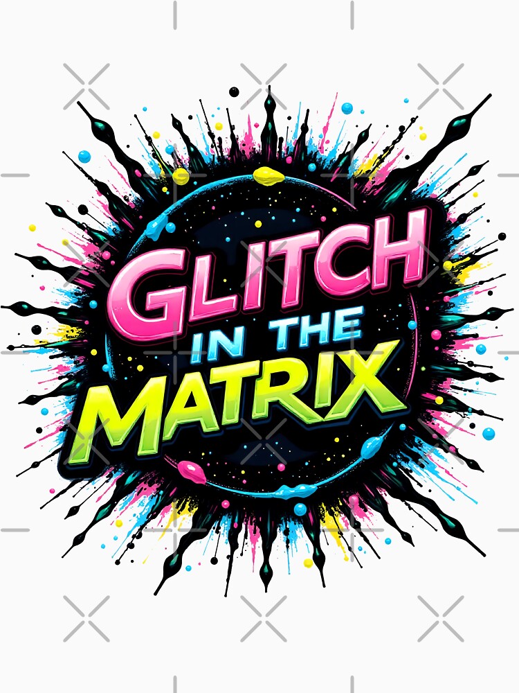 Glitch in the Matrix – Neon Lights by ArtCreator2023