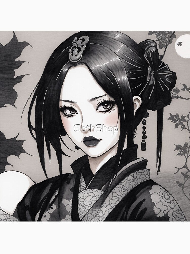 Japanese Goth Girl 8 by GothShop