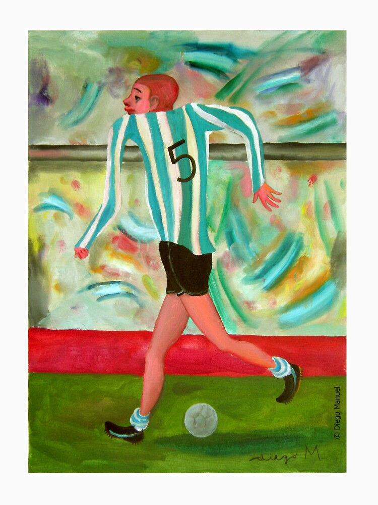 Player 5 of Argentina. by Diego Manuel Rodriguez