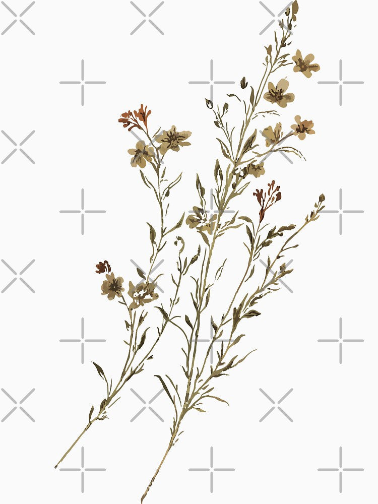 Vintage Minimalist Plants by Enyr