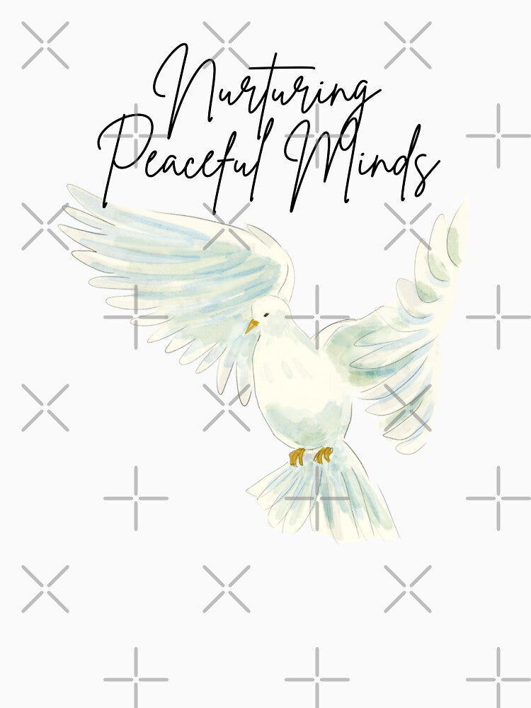 Nurturing Peaceful Minds Peace Building Positive Slogan Peace Building Positive Text by FemiBiutti