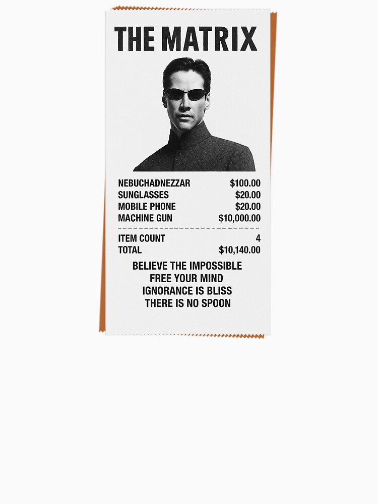 The Matrix Neo Transaction Complete by BelfonDesigns