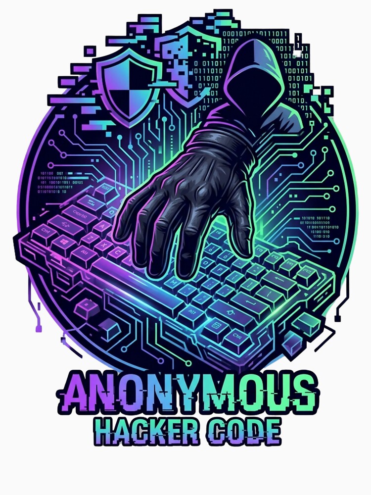Gloved Hacker Cyberpunk IT Shirt by KurtByteStudio