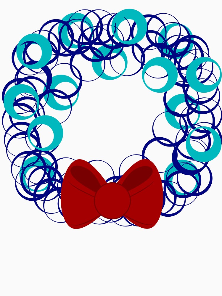 Wintery Holiday Wreath by Risa-C