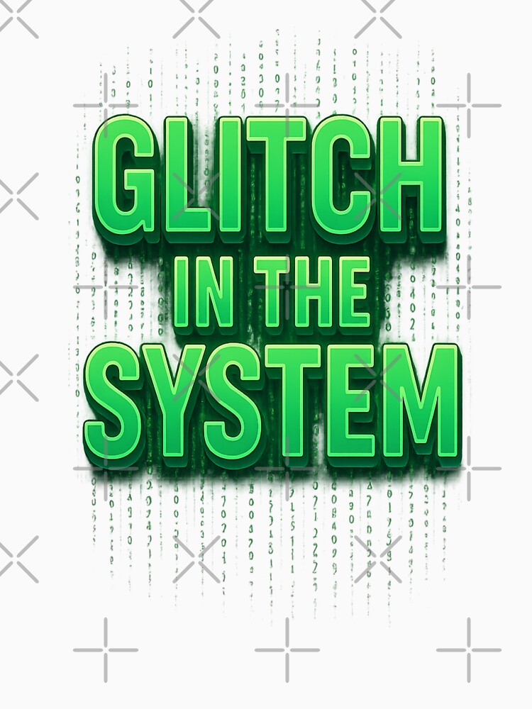 Glitch in the System Digital Tech Design by ArtbyCrystal