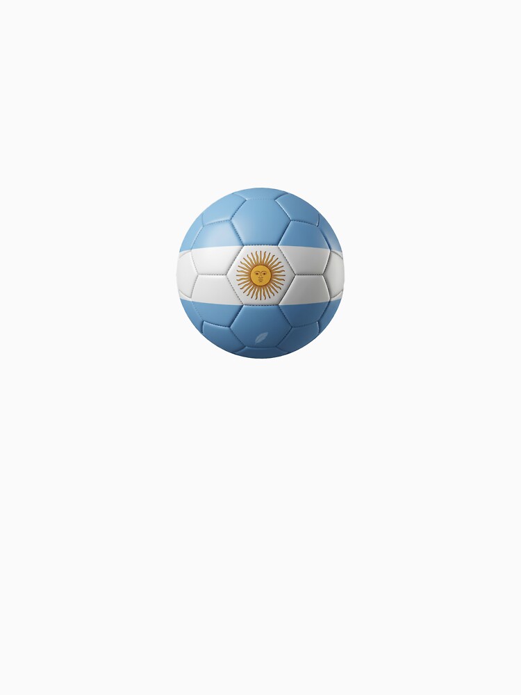 Argentina Flag Soccer Ball Fan by Trionda_Shop