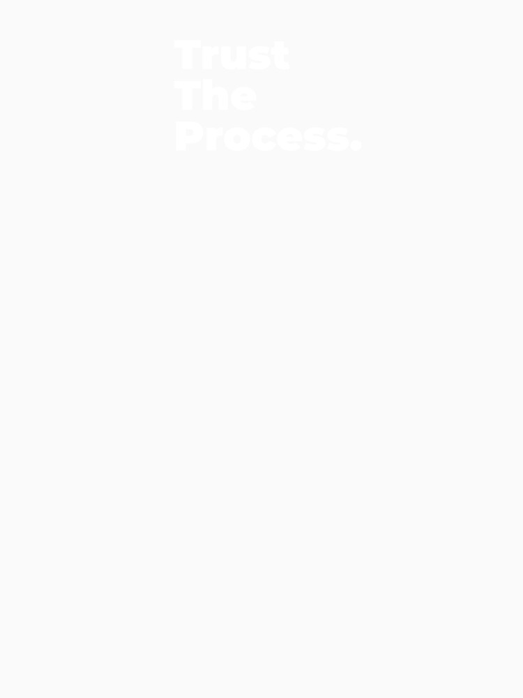 Minimalist Relatable Quote “Trust the Process" Aesthetic Typography Design by diahsariw