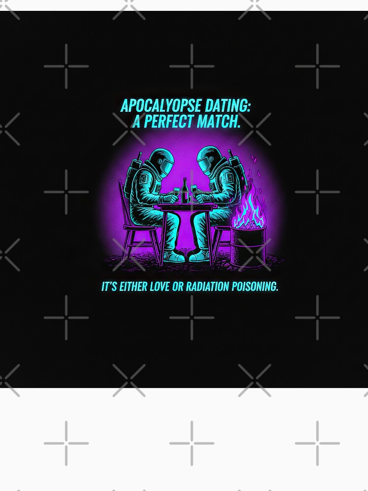 Retro-Futuristic Apocalypse Dating Satire with Dark Sci-Fi Humor by SavinMercantile