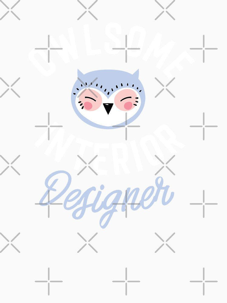 Owlsome Interior Designer Pun - Funny Gift Idea by betternotes