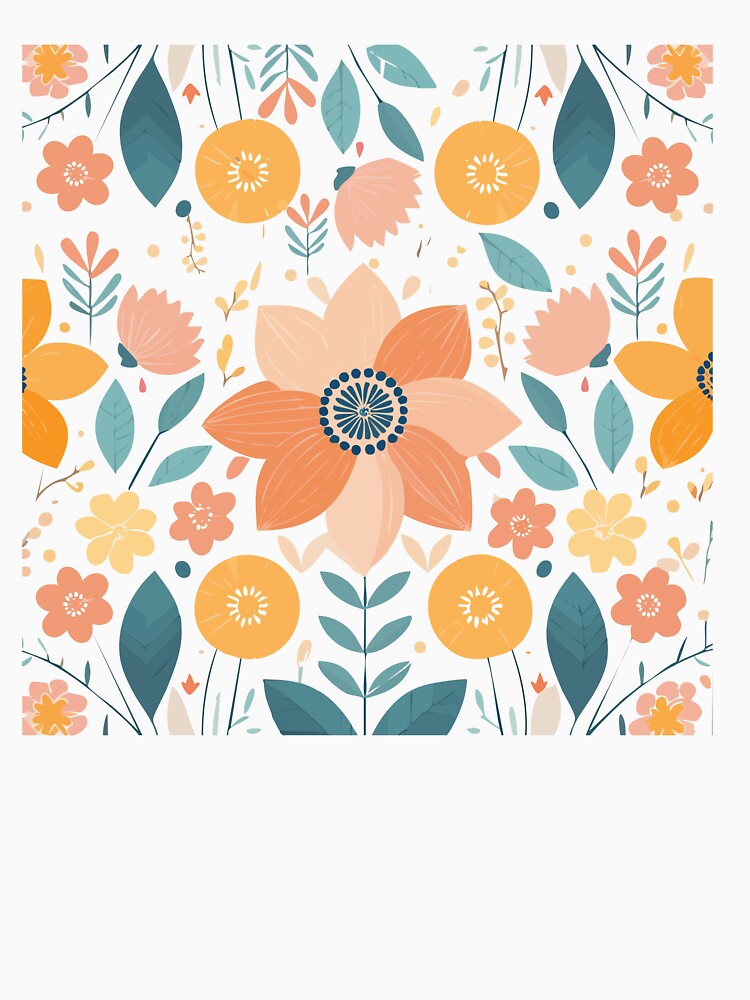 Boho Floral Bloom by Willow Sage