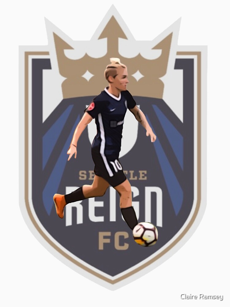 Jess Fishlock - Seattle Reign FC by Claire Ramsey