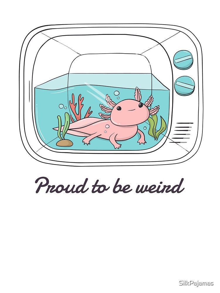 Kawaii Axolotl by SilkPajamas