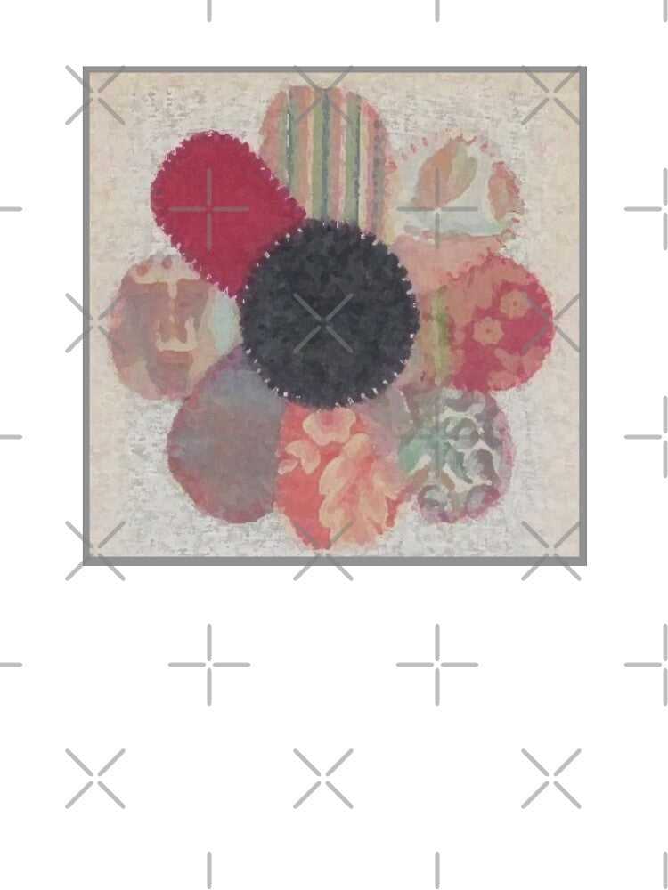 Excerpt from 3 Flowers #2-Pink Flower-Digitally Enhanced by ErinBrieArt