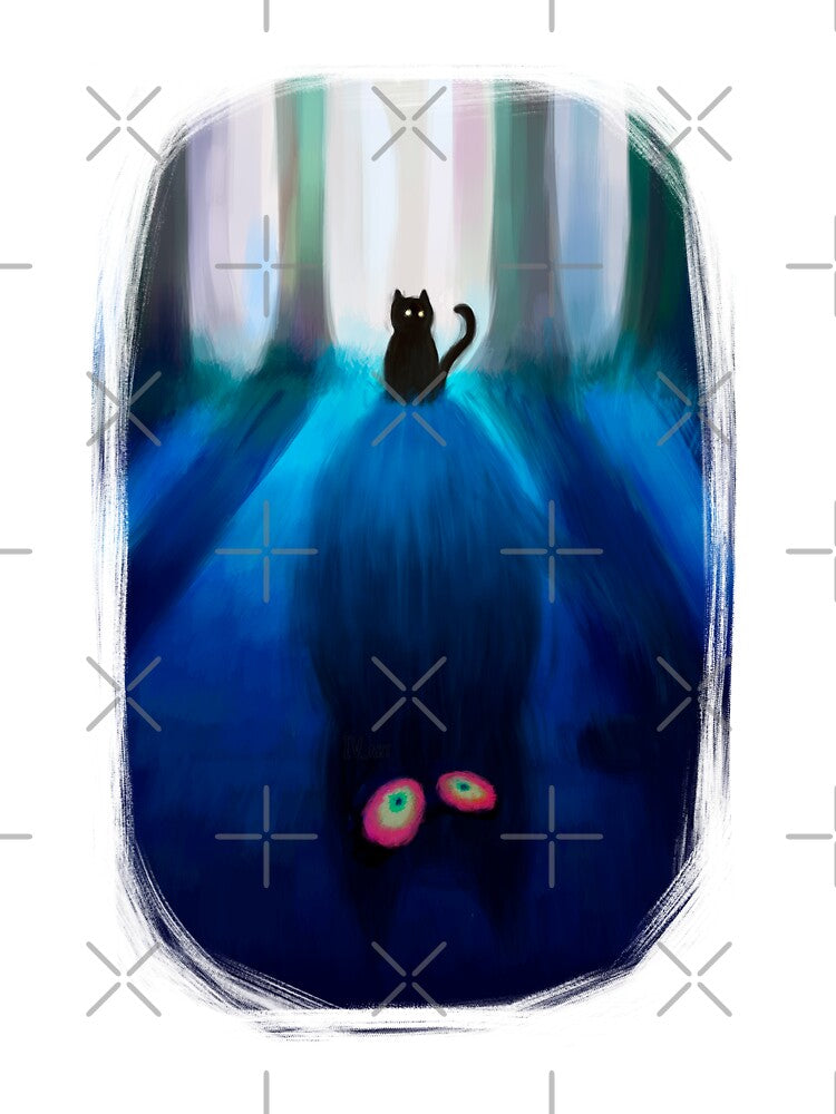 Majora’s Cat Digital Painting by DesignsByIVart