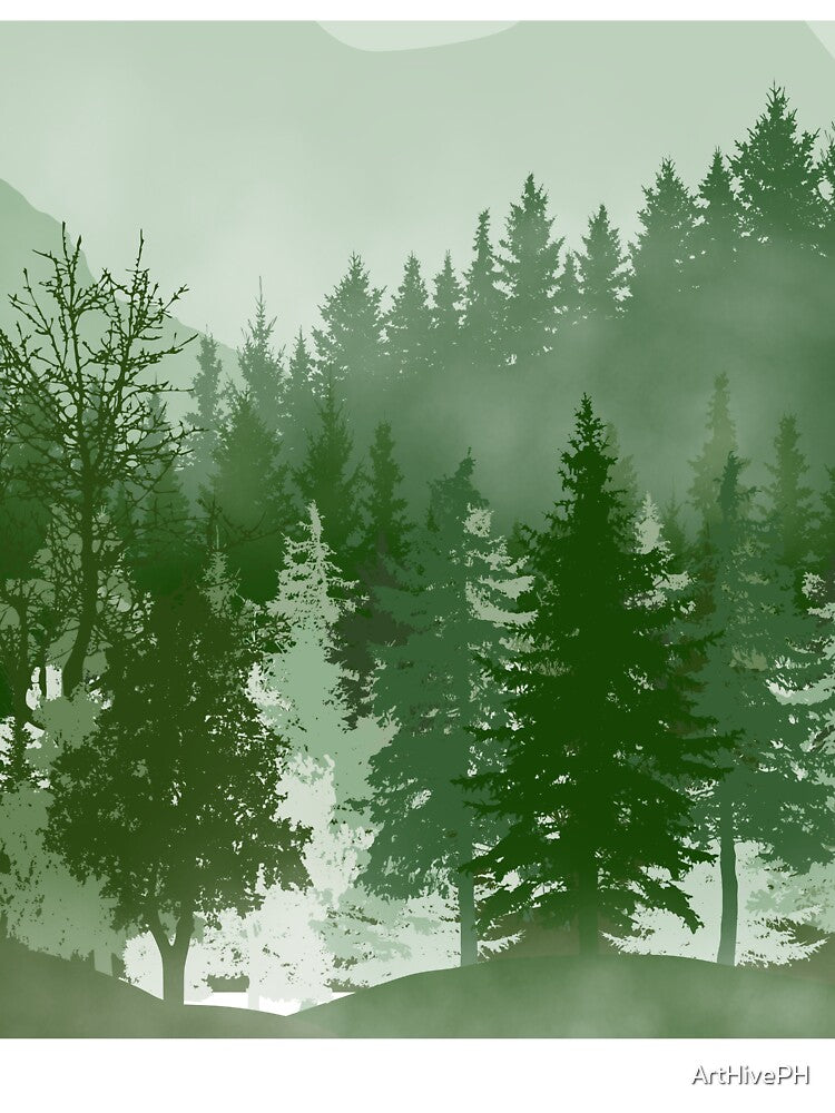 Misty Forest by ArtHivePH