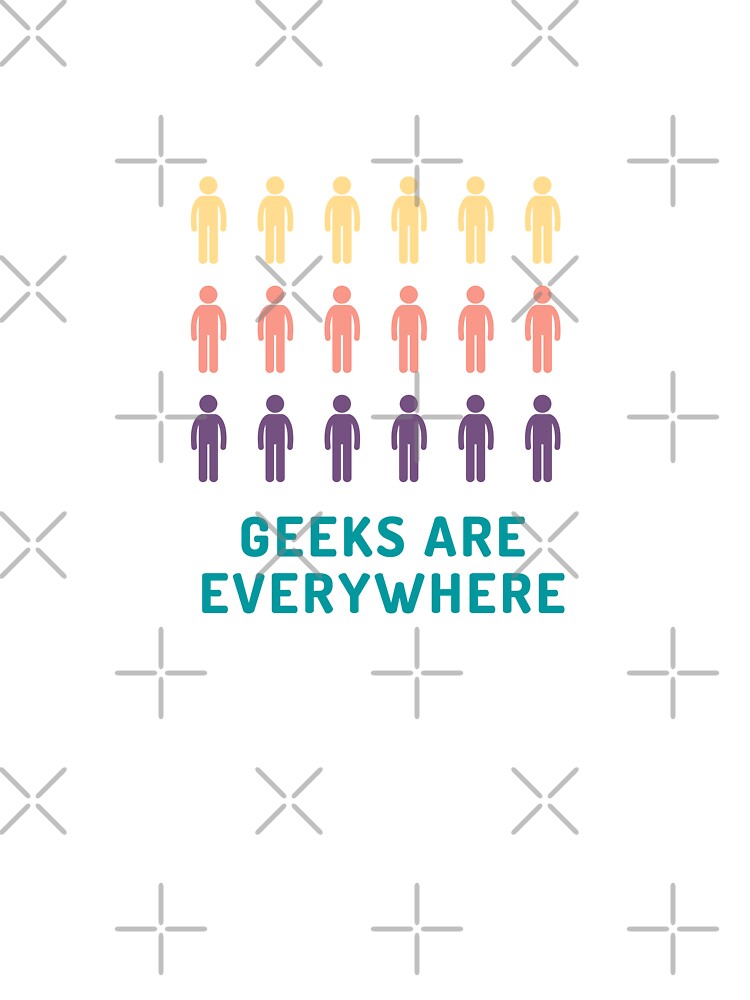 Geeks are everywhere |  GEEKS RULE THEIR WORLD by Le Plus Three