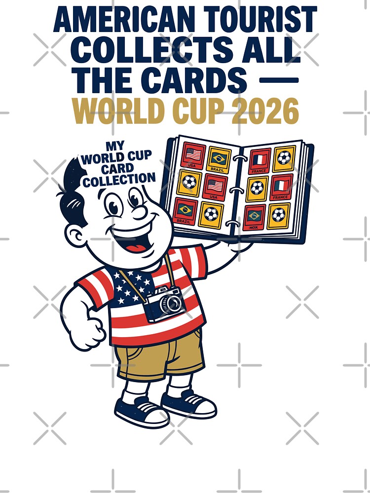 American Tourist Collects All the Cards V1 by 1RSN