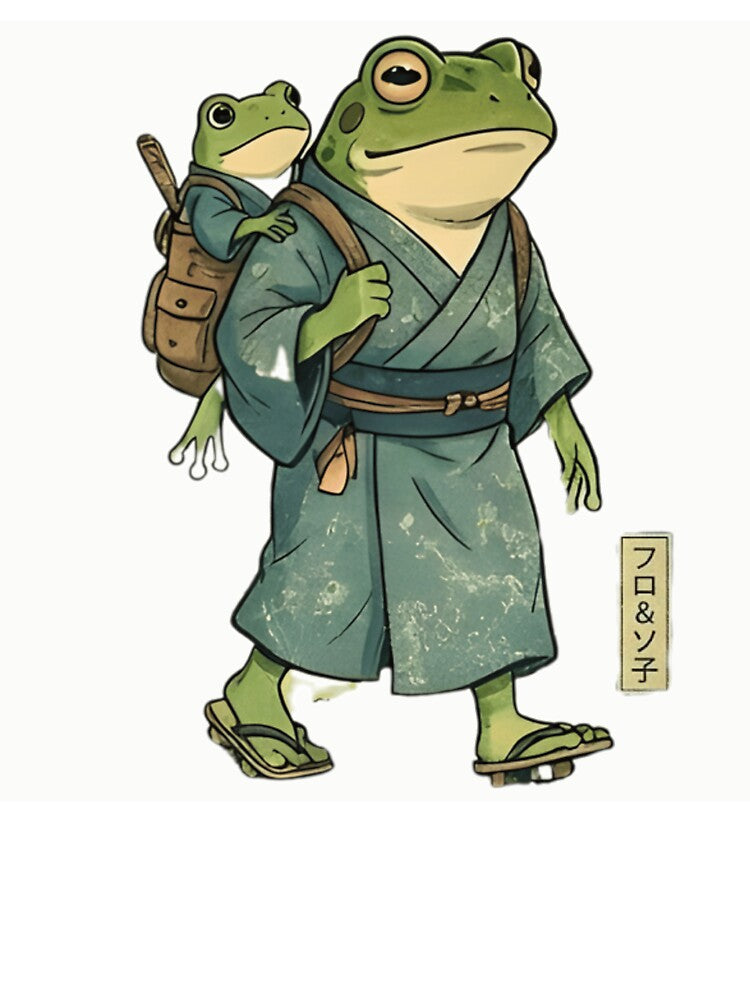 Father and son japanse style by Elenewy