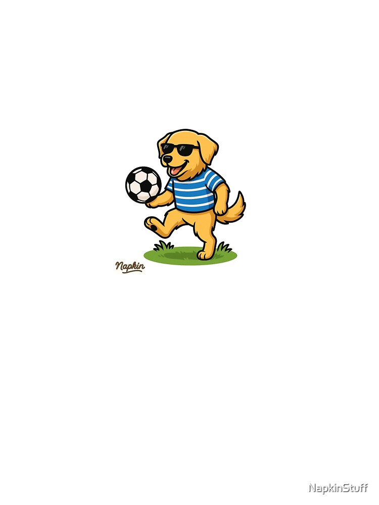 Goal Getter - Napkin the Soccer Dog by NapkinStuff